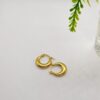 COSTH-Textured Golden Hoops