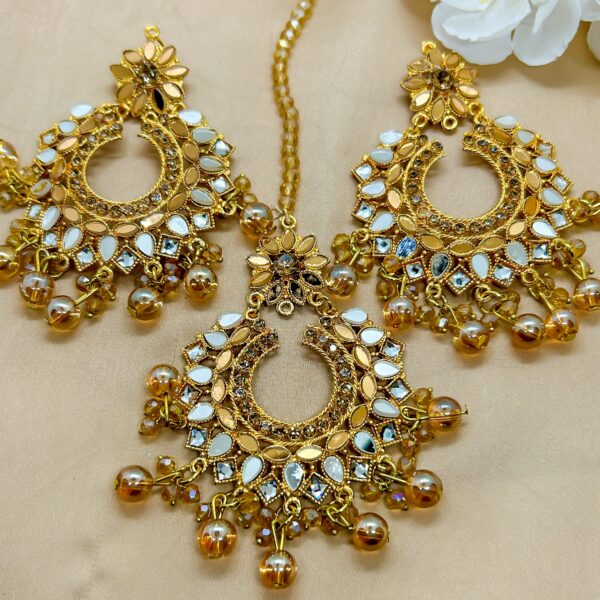 SMJTS-Kudan Earings Teeka Set