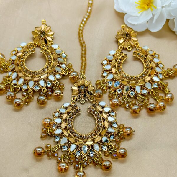 SMJTS-Kudan Earings Teeka Set