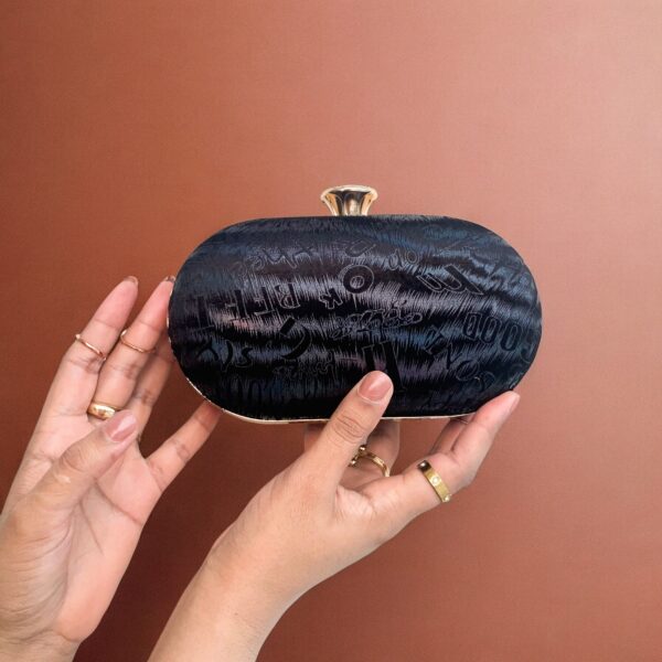 SMD Black Vibe Clutch