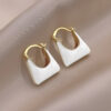 SMD- Marbled Earring