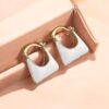 SMD- Marbled Earring