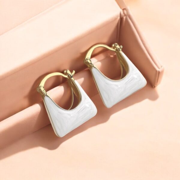 SMD- Marbled Earring