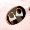 SMD- Marbled Earring