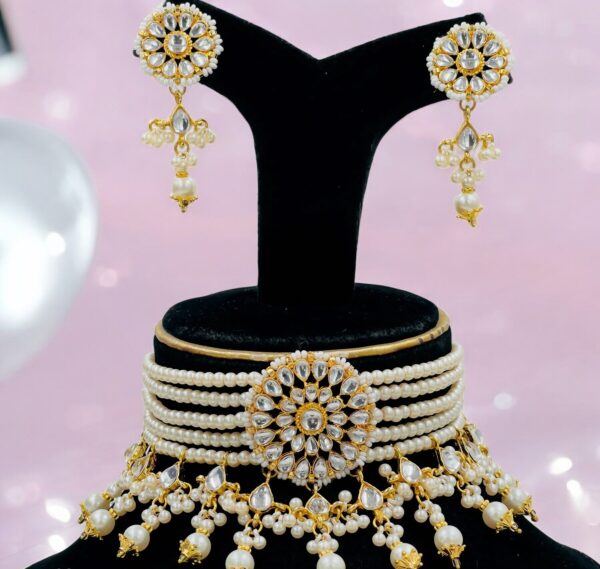 White Tear Choker Set-COTCS