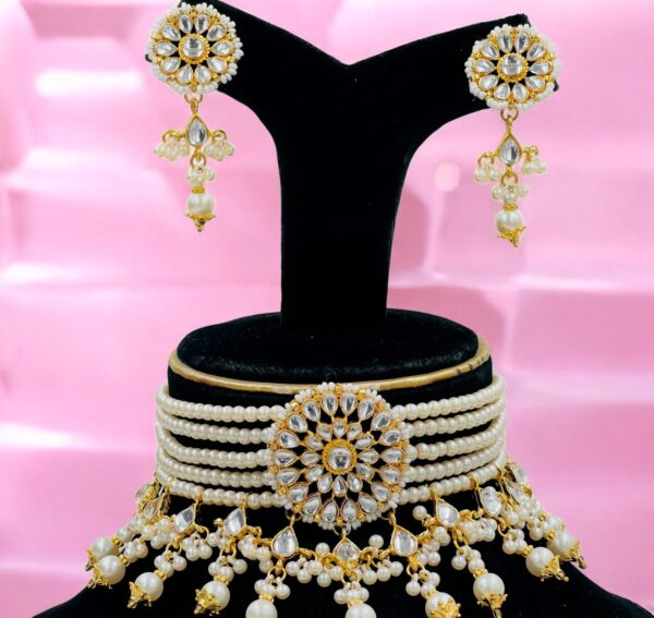 White Tear Choker Set-COTCS