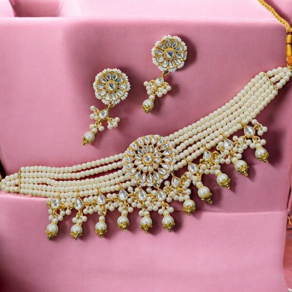 White Tear Choker Set-COTCS