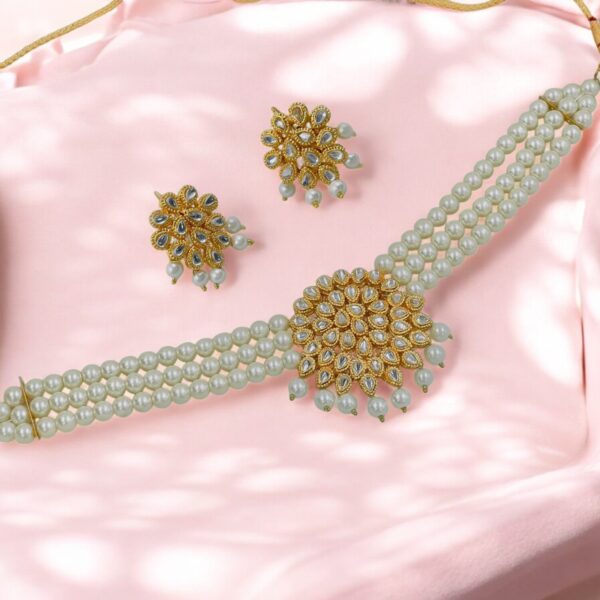 Tear PearL Choker Set-COTCS