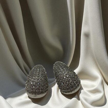 Starlit Silver Earring