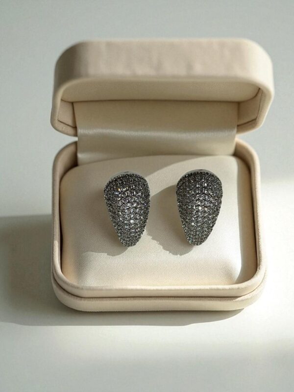 Starlit Silver Earring