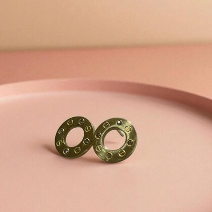 Golden Stainless Steel Stud