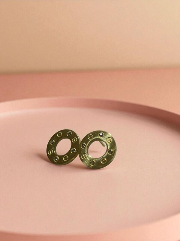 Golden Stainless Steel Stud